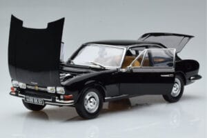 Peugeot 504 Coupe Negru Norev 1:18 184816 Metal - imaginea 2 din 7
