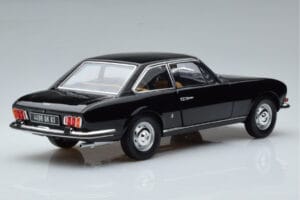 Peugeot 504 Coupe Negru Norev 1:18 184816 Metal - imaginea 3 din 7
