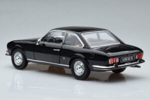 Peugeot 504 Coupe Negru Norev 1:18 184816 Metal - imaginea 6 din 7