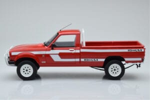 Peugeot 504 Dangel Pickup Roșu Otto 1:18 OT436 Rășină - imaginea 3 din 6