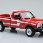 Peugeot 504 Dangel Pickup Roșu Otto 1:18 - image 4 of 6