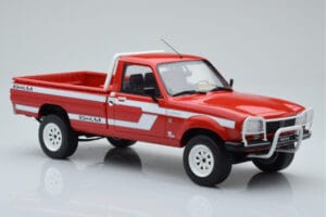Peugeot 504 Dangel Pickup Roșu Otto 1:18 OT436 Rășină - imaginea 4 din 6