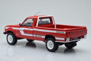 Peugeot 504 Dangel Pickup Roșu Otto 1:18 OT436 Rășină - imaginea 5 din 6