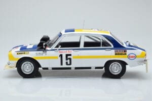 Peugeot 504 Ti #15 B. Consten Rally Morocco 1975 IXO 1:18 18RMC044C Metal - imaginea 3 din 6