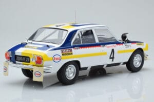 Peugeot 504 Ti #4 T. Makinen / H. Liddon Rally Morocco 1975 IXO 1:18 18RMC044B Metal - imaginea 2 din 6