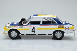 Peugeot 504 Ti #4 T. Makinen / H. Liddon Rally Morocco 1975 IXO 1:18 18RMC044B Metal - imaginea 3 din 6