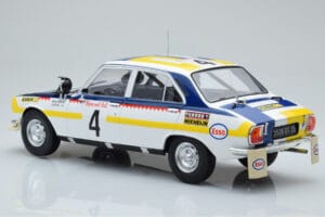 Peugeot 504 Ti #4 T. Makinen / H. Liddon Rally Morocco 1975 IXO 1:18 18RMC044B Metal - imaginea 5 din 6