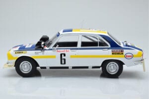 Peugeot 504 Ti #6 H. Mikkola / A. Hertz Rally Morocco 1975 IXO 1:18 18RMC044A Metal - imaginea 3 din 6