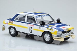 Peugeot 504 Ti #6 H. Mikkola / A. Hertz Rally Morocco 1975 IXO 1:18 18RMC044A Metal - imaginea 4 din 6