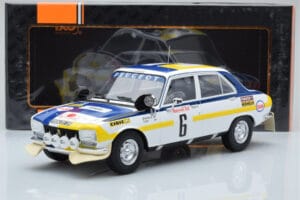 Peugeot 504 Ti #6 H. Mikkola / A. Hertz Rally Morocco 1975 IXO 1:18 18RMC044A Metal - imaginea 6 din 6