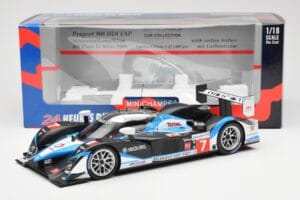 Peugeot 908 HDI FAP LMP1 #7 N. Minassian / P. Lamy / C. Klien 6th Place 24 Hours of Le Mans 2009 Minichamps 1:18 150091207 Me - imaginea 6 din 6