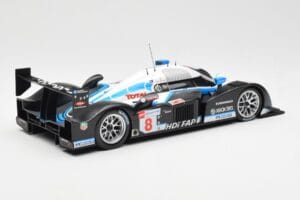 Peugeot 908 HDI FAP LMP1 #8 M. Lamy / S. Sarrazin / A. Wurz 5th Place 24 Hours of Le Mans 2008 Minichamps 1:18 150081208 Meta - imaginea 2 din 6