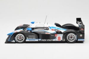 Peugeot 908 HDI FAP LMP1 #8 M. Lamy / S. Sarrazin / A. Wurz 5th Place 24 Hours of Le Mans 2008 Minichamps 1:18 150081208 Meta - imaginea 3 din 6