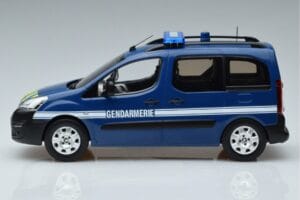 Peugeot Partner Gendarmerie Norev 1:18 184895 Metal - imaginea 3 din 6