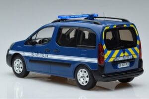 Peugeot Partner Gendarmerie Norev 1:18 184895 Metal - imaginea 5 din 6