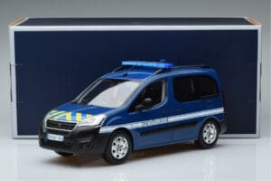 Peugeot Partner Gendarmerie Norev 1:18 184895 Metal - imaginea 6 din 6