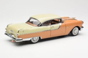 Pontiac Star Chief Hardtop Roșu Alb Sun Star 1:18 5043 Metal - imaginea 3 din 8