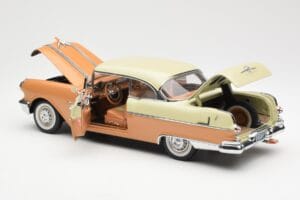 Pontiac Star Chief Hardtop Roșu Alb Sun Star 1:18 5043 Metal - imaginea 5 din 8