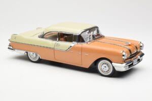 Pontiac Star Chief Hardtop Roșu Alb Sun Star 1:18 5043 Metal - imaginea 6 din 8