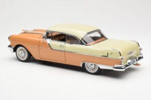 Pontiac Star Chief Hardtop Roșu Alb Sun Star 1:18 5043 Metal - imaginea 7 din 8