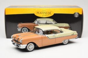 Pontiac Star Chief Hardtop Roșu Alb Sun Star 1:18 5043 Metal - imaginea 8 din 8