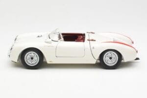 Porsche 550 Spyder Editie 70 Ani Alb Schuco 1:18 450033300 Metal - imaginea 4 din 8