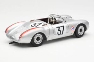 Porsche 550 RS Spyder #37 H. Polensky / R. von Frankenberg 24 Hours of Le Mans 1955 Schuco 1:18 450033400 Metal - imaginea 3 din 8