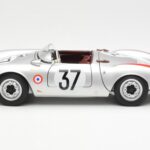 Porsche 550 RS Spyder #37 H. Polensky / R. von Frankenberg 24 Hours of Le Mans 1955 Schuco 1:18 450033400 - image 4 of 8