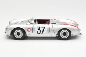 Porsche 550 RS Spyder #37 H. Polensky / R. von Frankenberg 24 Hours of Le Mans 1955 Schuco 1:18 450033400 Metal - imaginea 4 din 8