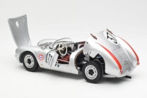 Porsche 550 RS Spyder #37 H. Polensky / R. von Frankenberg 24 Hours of Le Mans 1955 Schuco 1:18 450033400 Metal - imaginea 5 din 8