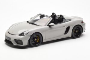 Porsche 718 Spyder Crayon Gri GT Spirit 1:18 GT436