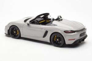 Porsche 718 Spyder Crayon Gri GT Spirit 1:18 GT436 Rășină - imaginea 5 din 6