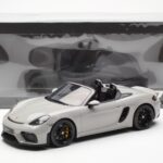 Porsche 718 Spyder Crayon Gri GT Spirit 1:18 GT436 - image 6 of 6
