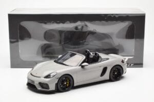 Porsche 718 Spyder Crayon Gri GT Spirit 1:18 GT436 Rășină - imaginea 6 din 6