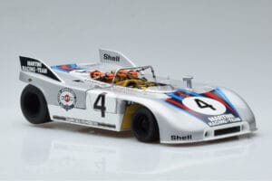 Porsche 908/03 #4 V. Elford / G. Larrousse 1000km Nurburgring 1971 AUTOart 1:18 87181 Metal - imaginea 5 din 8