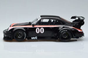 Porsche 911 930 RWB Yaju Negru GT Spirit 1:18 GT413 Rășină - imaginea 3 din 6