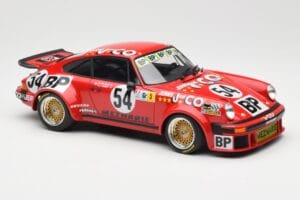 Porsche 911 934 #54 H. Striebig / A-C. Verney 24 Hours of Le Mans 1976 Minichamps 1:18 153766454 Metal - imaginea 4 din 6