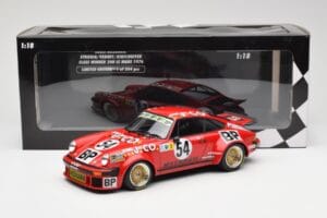 Porsche 911 934 #54 H. Striebig / A-C. Verney 24 Hours of Le Mans 1976 Minichamps 1:18 153766454 Metal - imaginea 6 din 6