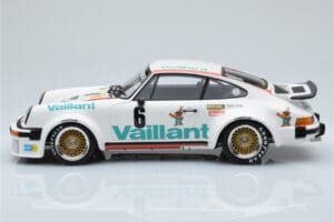 Porsche 911 934 Vaillant #6 B. Wollek Norisring EGT 1976 Minichamps 1:18 155766496 Metal - imaginea 3 din 6