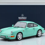 Porsche 911 964 Carrera 2 Mint Verde Norev 1:18 - image 8 of 8