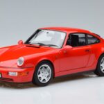 Porsche 911 964 Carrera 2 Roșu Norev 1:18 187320 Metal
