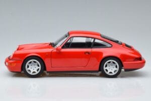 Porsche 911 964 Carrera 2 Roșu Norev 1:18 187320 Metal - imaginea 4 din 7