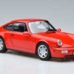 Porsche 911 964 Carrera 2 Roșu Norev 1:18 187320 Metal - image 5 of 7