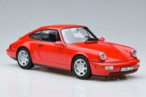 Porsche 911 964 Carrera 2 Roșu Norev 1:18 187320 Metal - imaginea 5 din 7