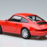 Porsche 911 964 Carrera 2 Roșu Norev 1:18 187320 Metal - image 6 of 7
