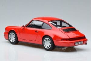 Porsche 911 964 Carrera 2 Roșu Norev 1:18 187320 Metal - imaginea 6 din 7