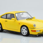 Porsche 911 964 Carrera 2 Galben Norev 1:18 - image 6 of 8