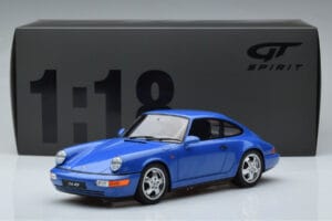 Porsche 911 964 Carrera RS 3.6 Albastru GT Spirit 1:18 GT887 Rășină - imaginea 6 din 6