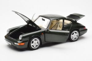 Porsche 911 964 Carrera 4 Verde Metalic Asia Exclusive Norev 1:18 187326 Metal - imaginea 2 din 8