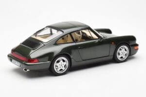 Porsche 911 964 Carrera 4 Verde Metalic Asia Exclusive Norev 1:18 187326 Metal - imaginea 3 din 8
